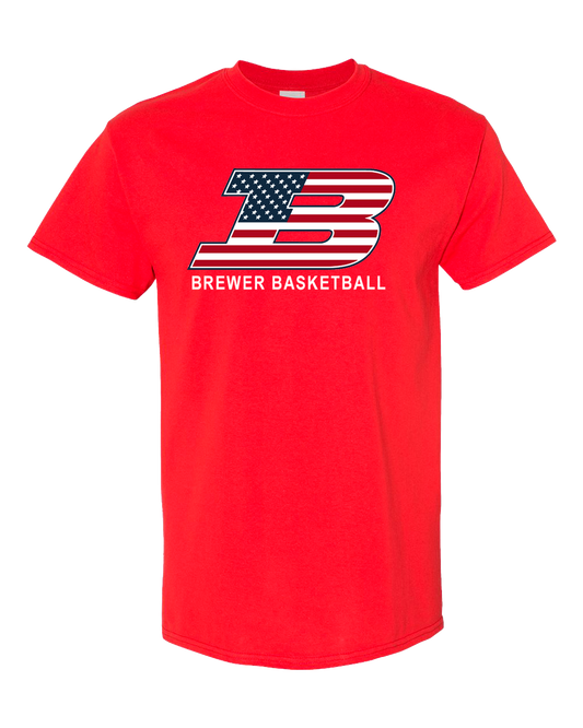 Red T-shirt - optional fan wear