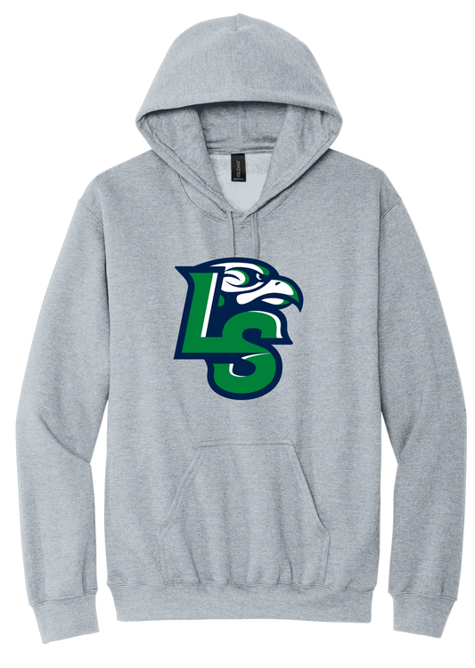 Gray Hoodie with LS logo